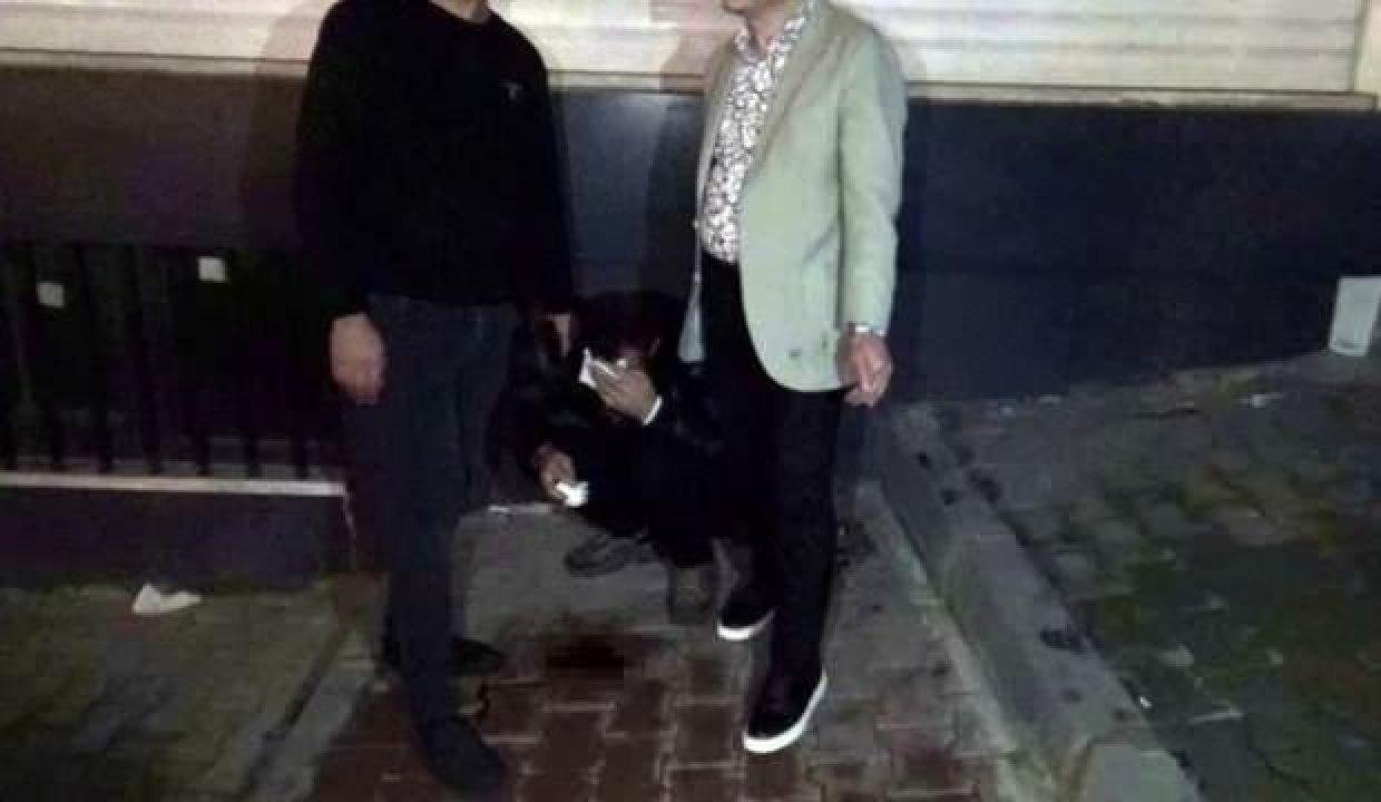 Tuzağa düşürülen tacizciye dayak