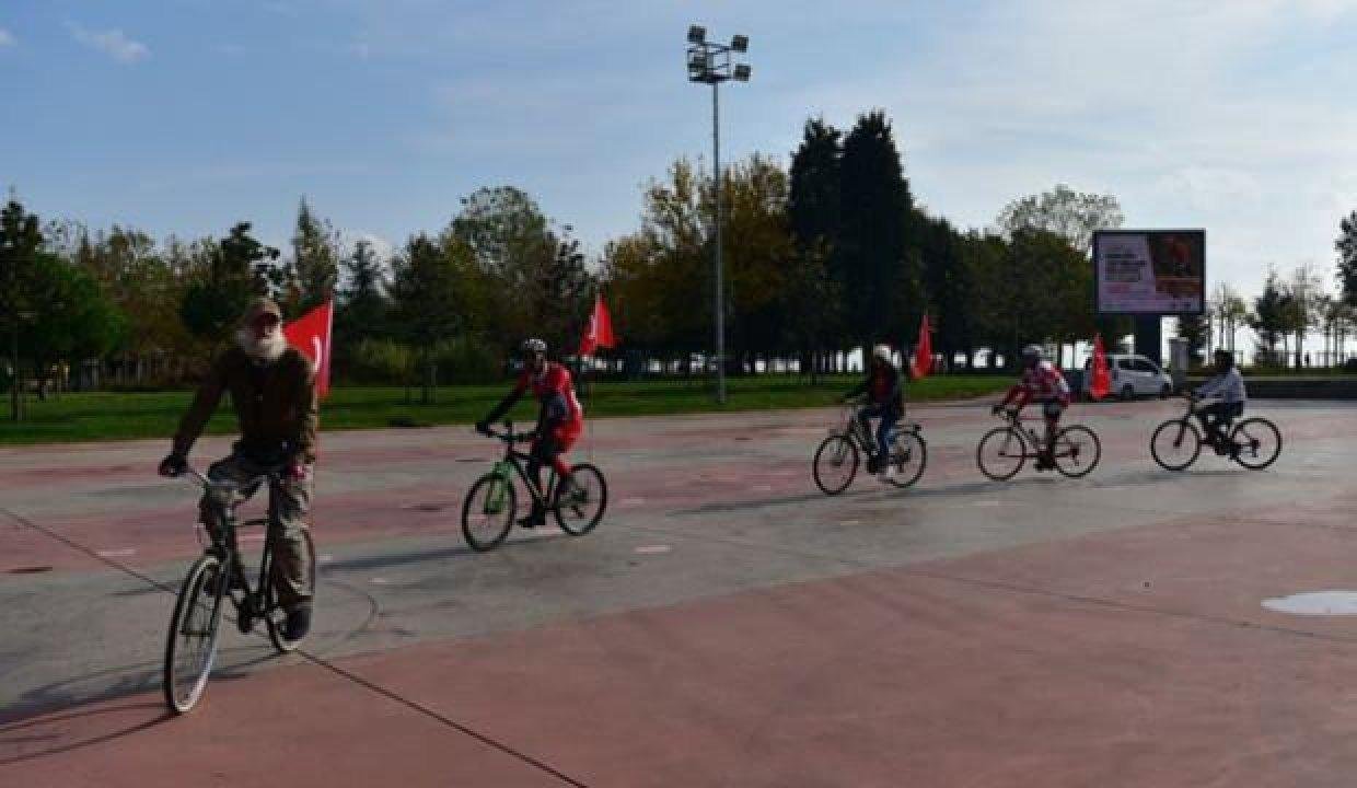 Tuzla’dan 10 bisikletli, Anıtkabir’e hakikat yola çıktı
