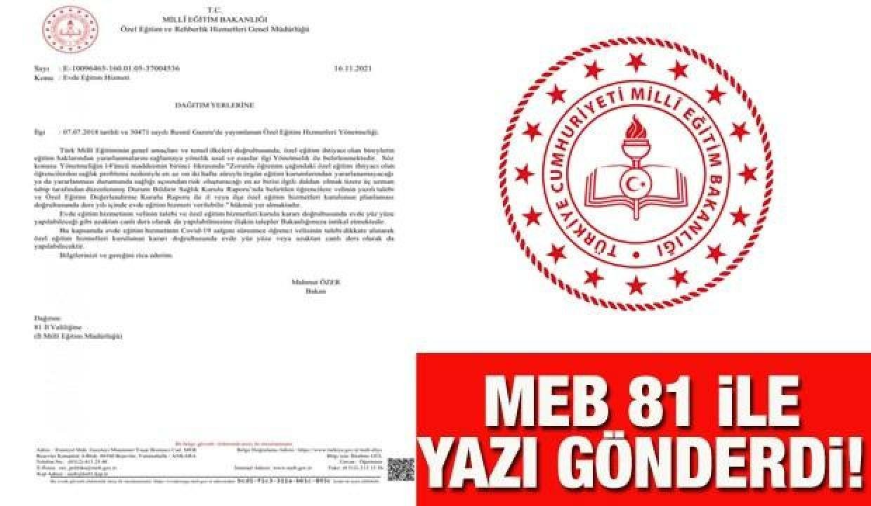 Ulusal Eğitim Bakanlığından kritik uzaktan eğitim kararı! MEB şikayetler üzerine harekete geçti