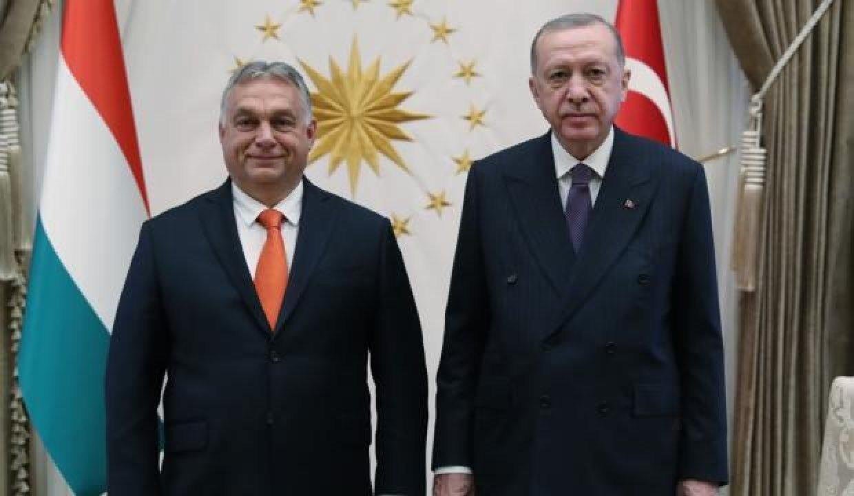 Viktor Orban Türkiye’ye ilişkin tarihi yapıtları Erdoğan’a iade etti