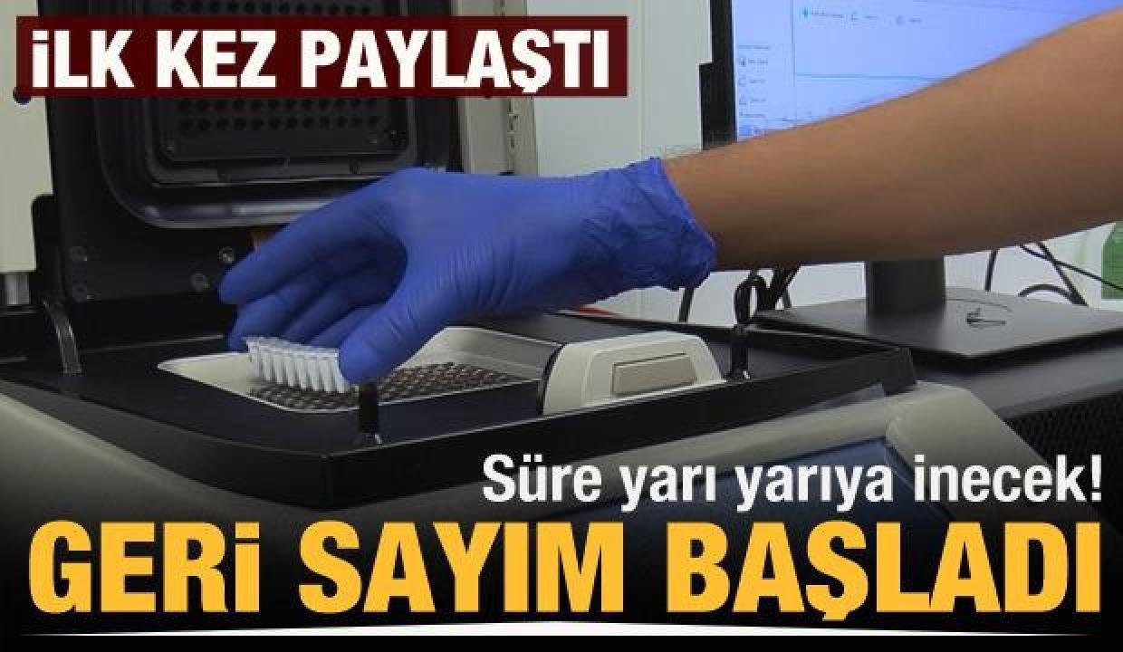 Yeni PCR teşhis kitinde geri sayım! Mühlet yarı yarıya düşecek