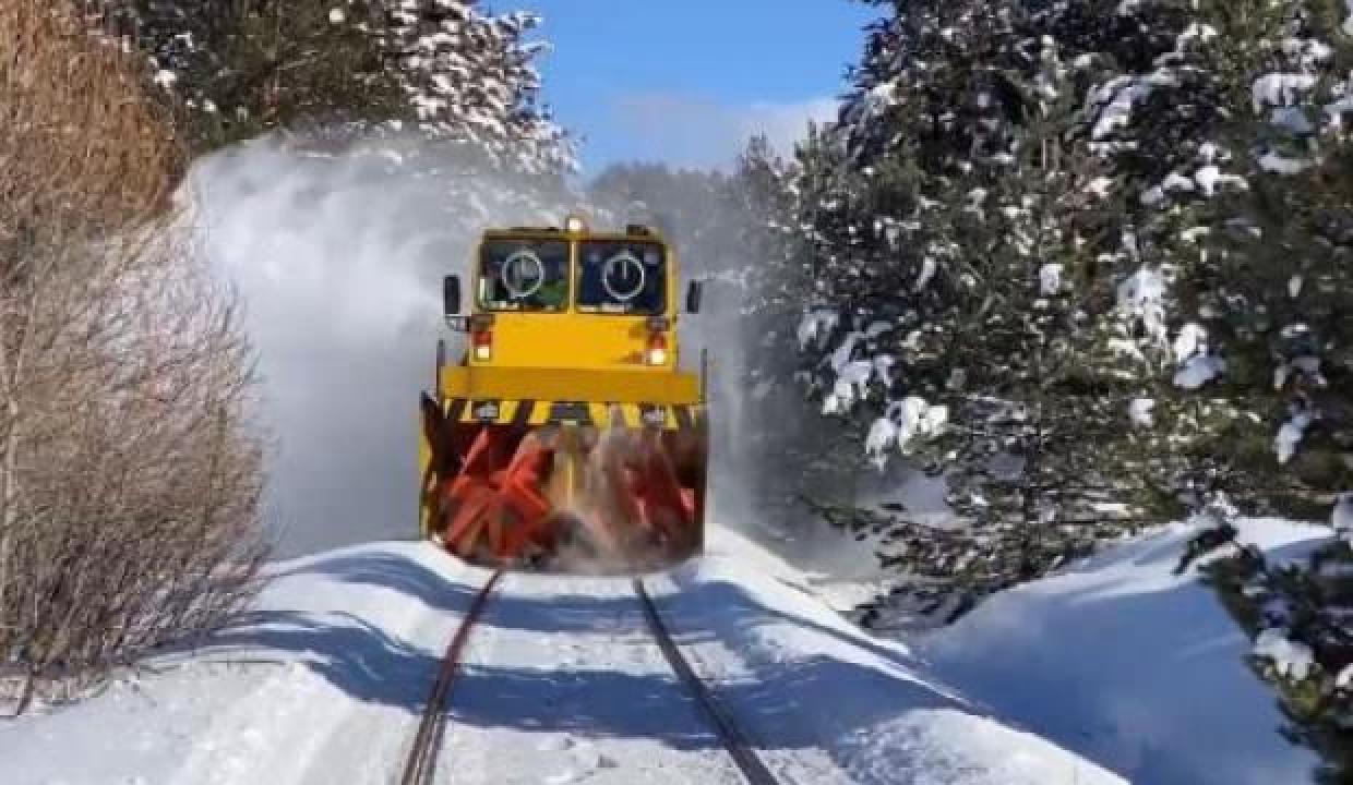 13 bin 22 kilometrelik demir yolunda ‘kar’ alarmı
