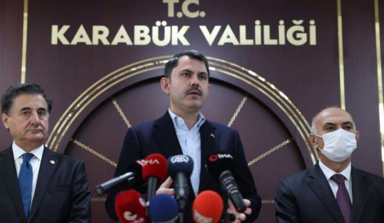 Bakan Kurum’dan Karabük’e müjde üstüne müjde!