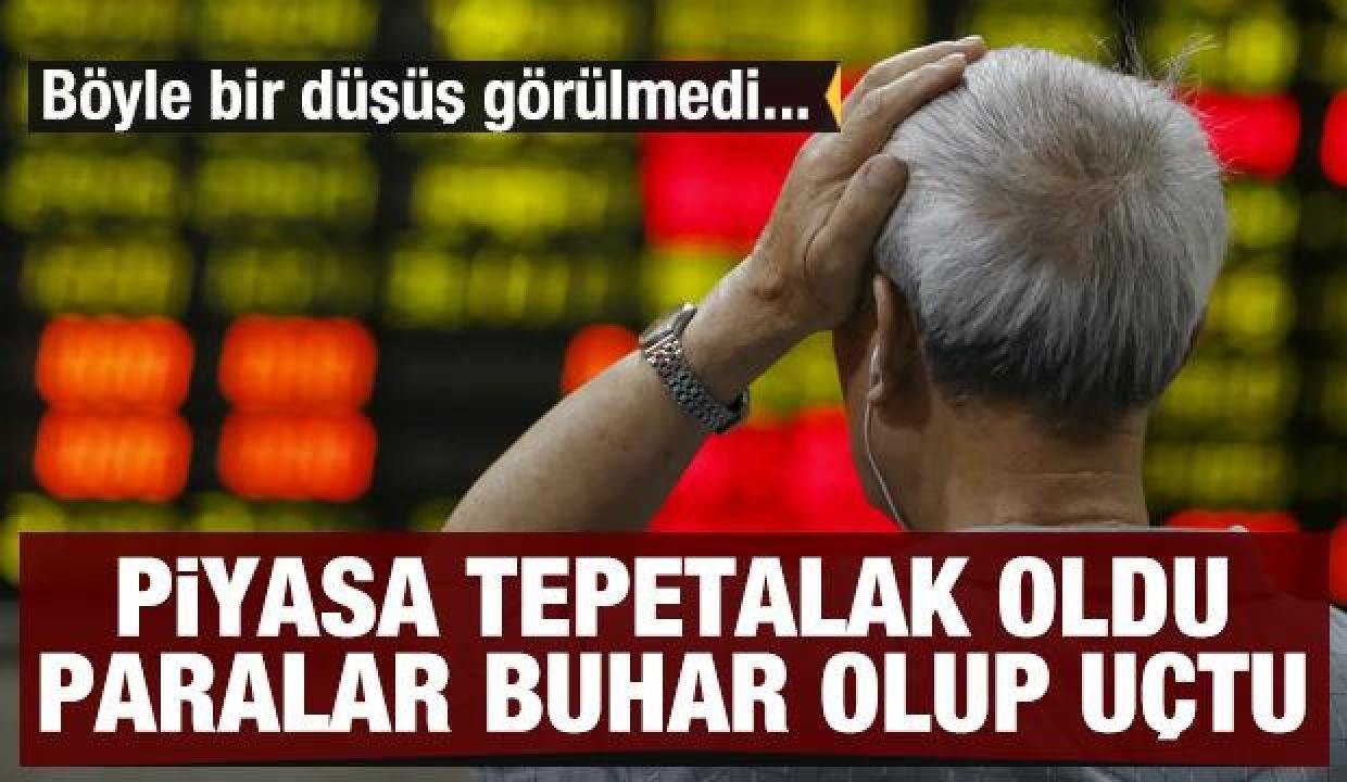Bitcoin’de düşüş hızlandı! Piyasa tepetaklak oldu: Paralar buhar olup uçtu