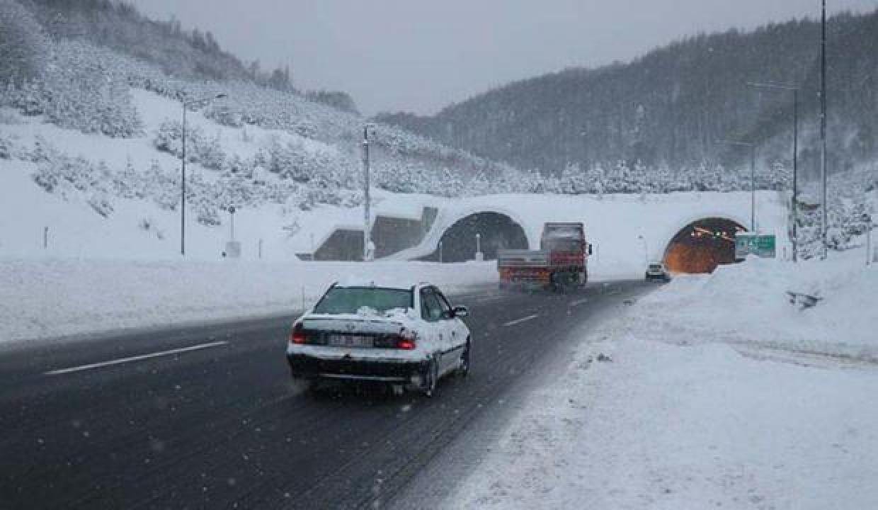 Bolu Dağı Tünel İşletme Bölgesi İstanbul istikameti ulaşıma açıldı