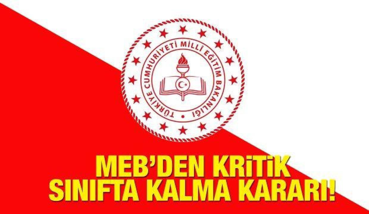 Bu yıl sınıfta kalma kaldırılıyor mu? MEB’den İlkokul, ortaokul ve liseler için kritik karar!