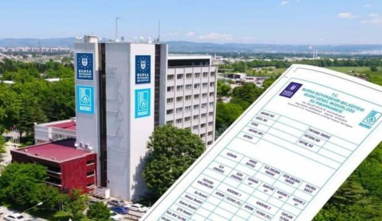 Bursa Büyükşehir katı atık bedelini su faturasından çıkardı