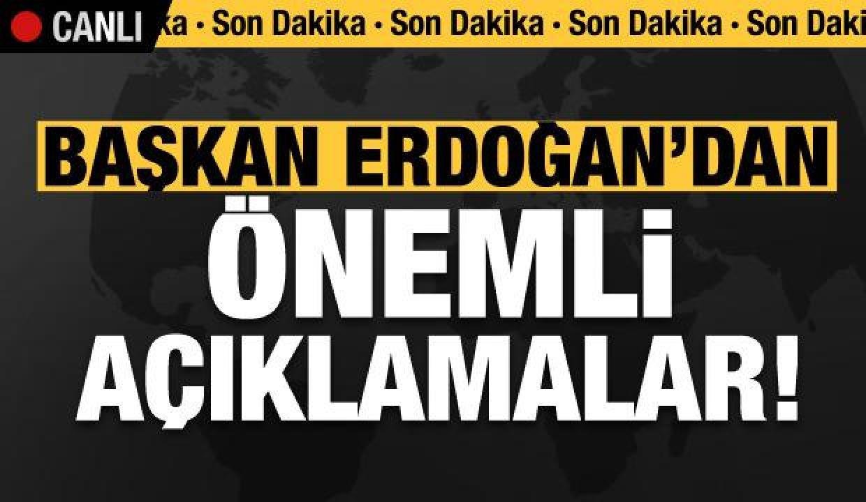Erdoğan’dan son dakika açıklamaları: Namus kelamları üzere bunu da hayata geçiremezler!