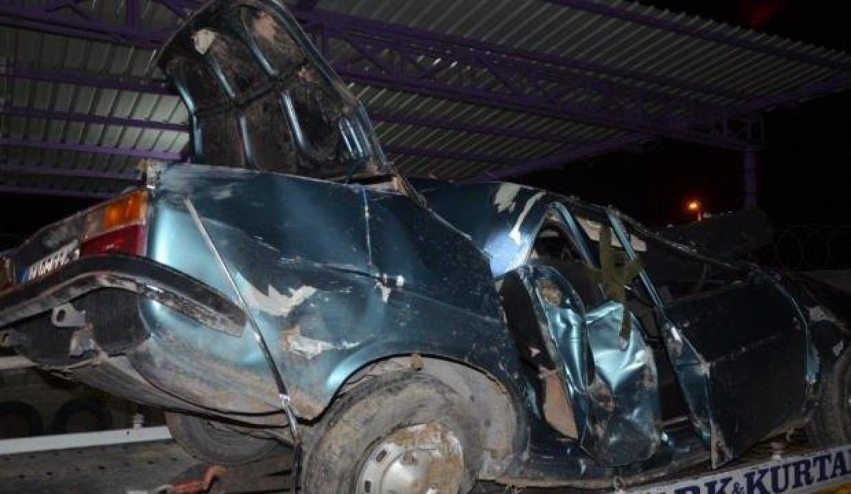 Konya’da araba takla attı: 1 meyyit, 3 yaralı