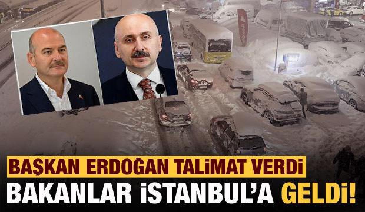 Lider Erdoğan’dan talimat! Bakanlar İstanbul’a geldi
