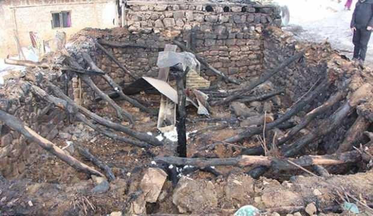 Şırnak’ta ahır yangınında 65 küçükbaş öldü