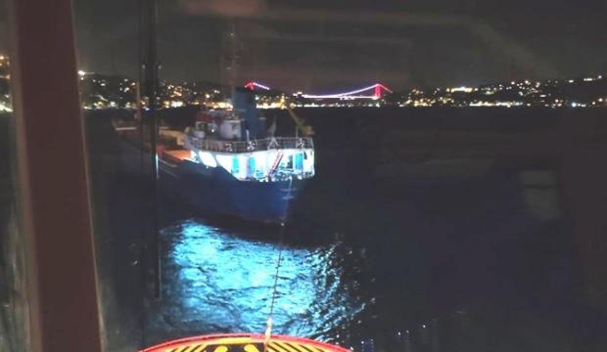 Son Dakika! İstanbul Boğazı çift istikametli gemi trafiğine kapatıldı