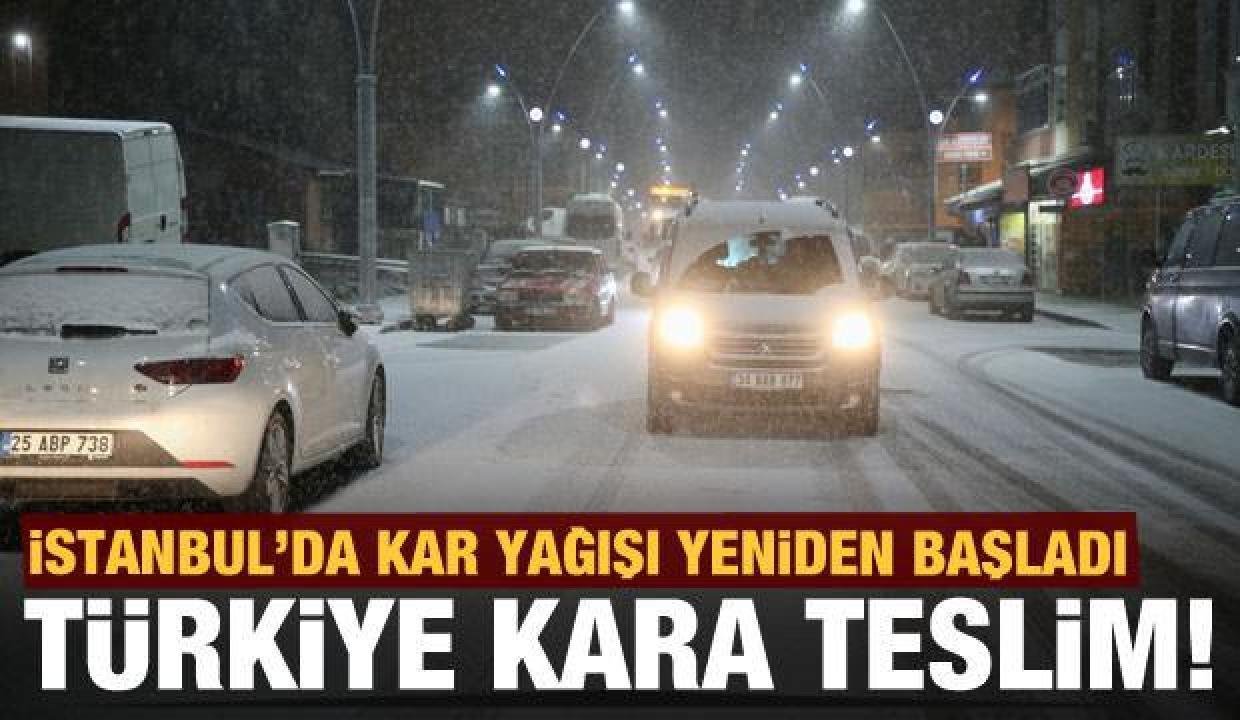 Türkiye kara teslim! Onlarca ilin birbiriyle teması kesildi