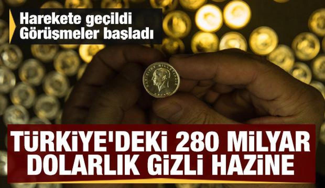 Türkiye’deki 280 milyar dolarlık zımnî hazine için görüşmeler başladı