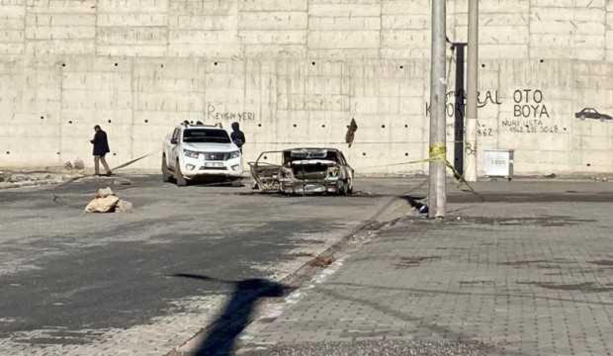 Yanan araçta uzman çavuşun cansız vücudu bulundu!