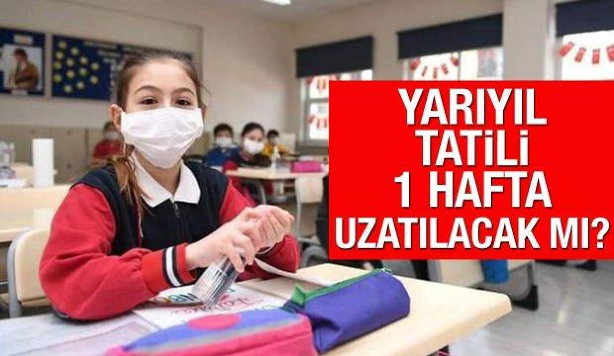 Yarıyıl tatili 1 hafta uzatılıyor mu? MEB Okullarda Nisan ayında yapılacak orta tatilin 15 tatile…