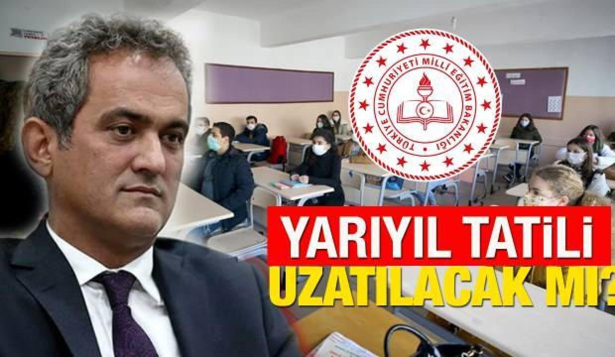 Yarıyıl tatili 21 gün mü yapılacak? MEB Bakanı Özer’den 18 milyon öğrencinin beklediği açıklama!