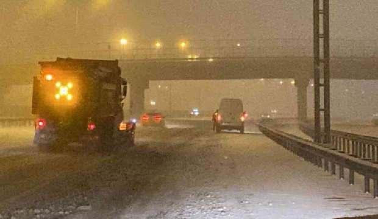 Yol yardımına giderken yardımlık oldu!