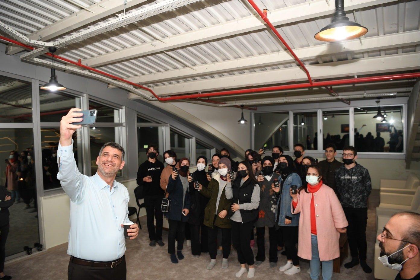 BAŞKAN KOCAMAN, GENÇ AKADEMİ’DE GENÇLERLE BİRLİKTE