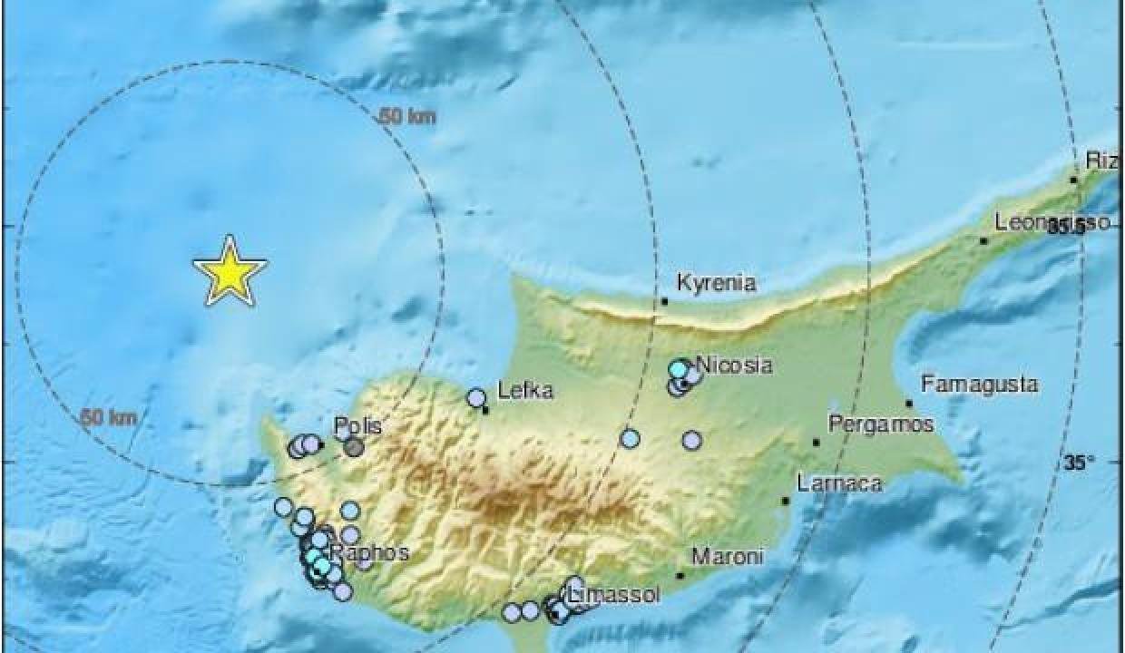 Doğu Akdeniz’de korkutan deprem! Türkiye’de de hissedildi