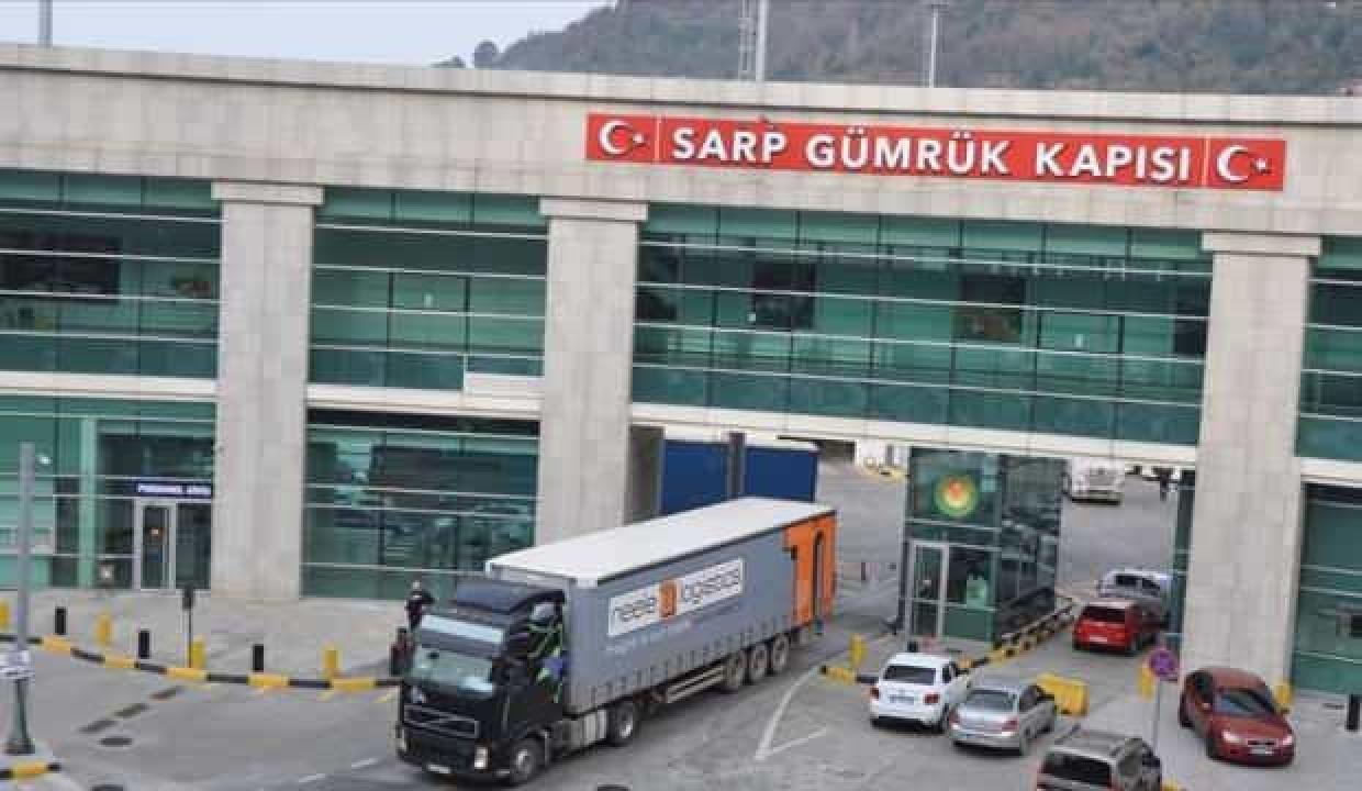 Sarp Hudut Kapısı ihracatı yüzde 69 arttı