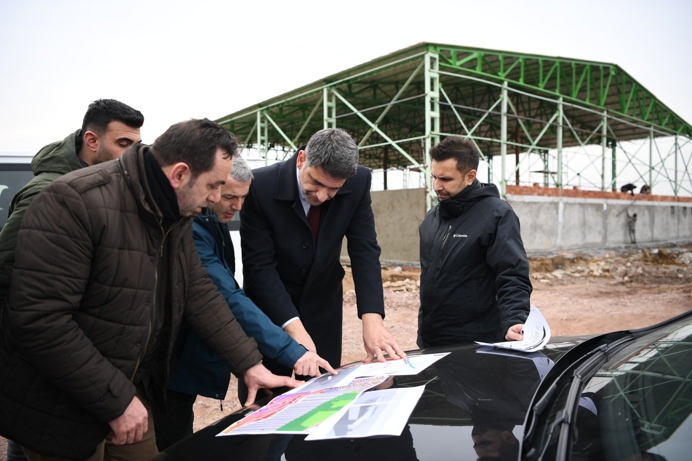 KOCAMAN YENİ BİNADA İNCELEMELERDE BULUNDU