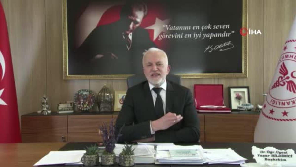 Başhekim Bildirici: “Sizler için daima hazır olan Türk doktorlarıyız”