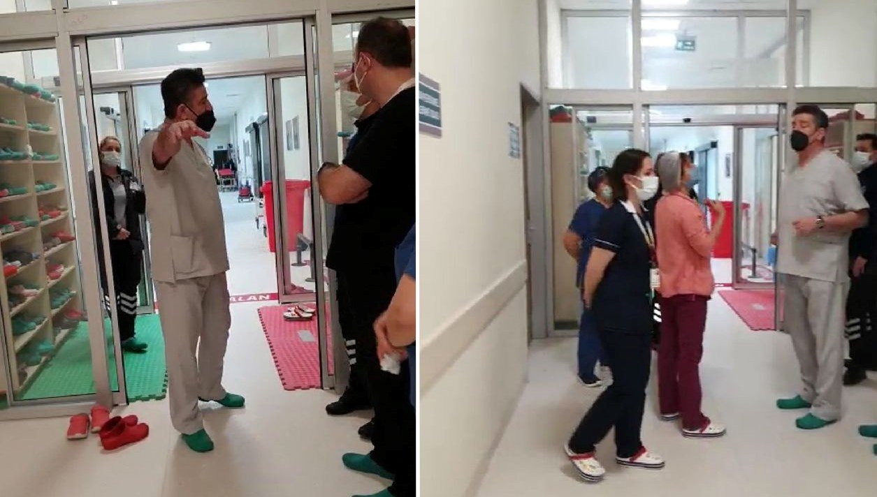 Başhekimin doktora “şunu hemen paketleyin” sözleri tepki topladı