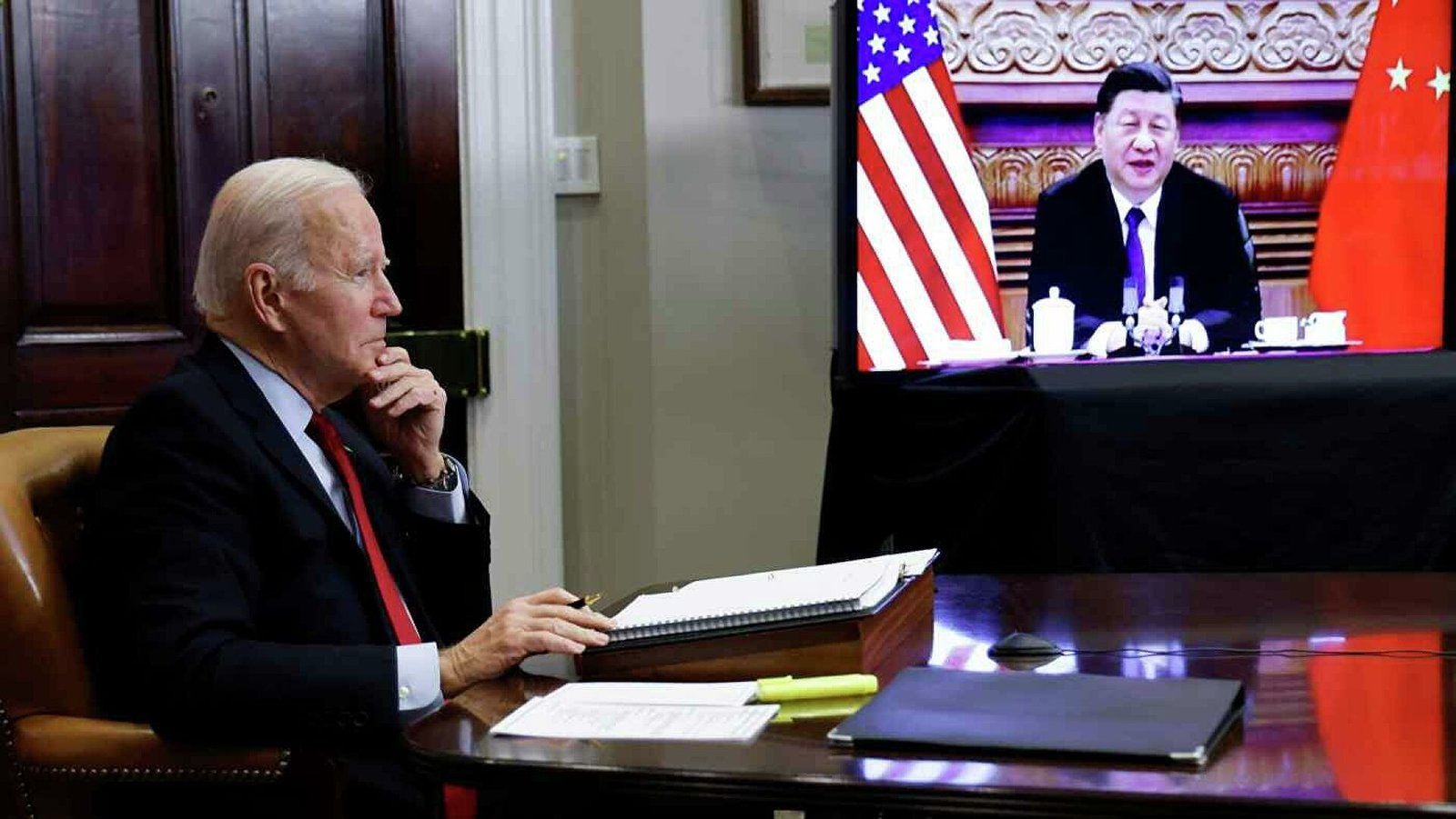 Çinli sunucu Biden’ın alt metnini okudu: Rusya’ya karşı bana destek ol ki sonra seni halledeyim