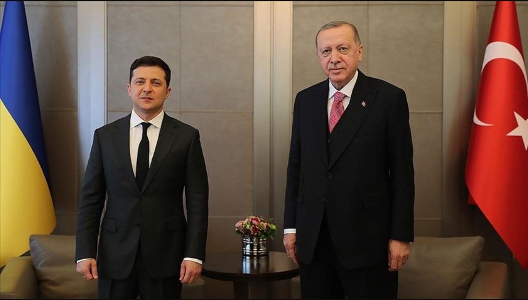 Cumhurbaşkanı Erdoğan, Ukrayna Devlet Başkanı Zelenski ile görüştü