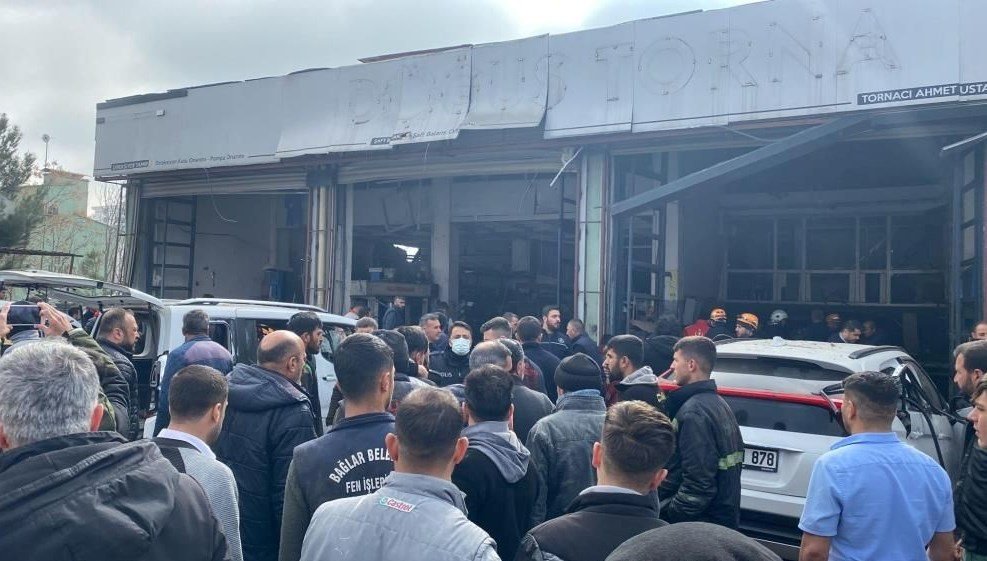 Diyarbakır’da sanayi sitesinde patlama