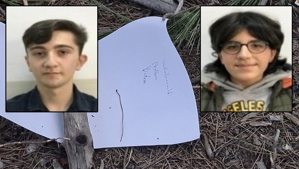 Lise öğrencisi iki arkadaş ağaca asılı halde bulundu