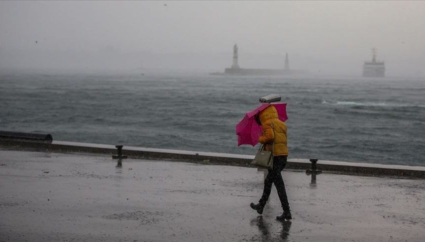 Marmara Bölgesi’nde 7 il için fırtına uyarısı