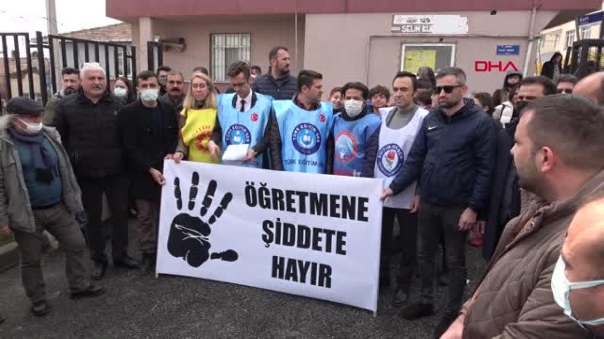 ÖĞRENCİSİNİ KORUMAK İSTEYEN ÖĞRETMENİ DARBETTİ