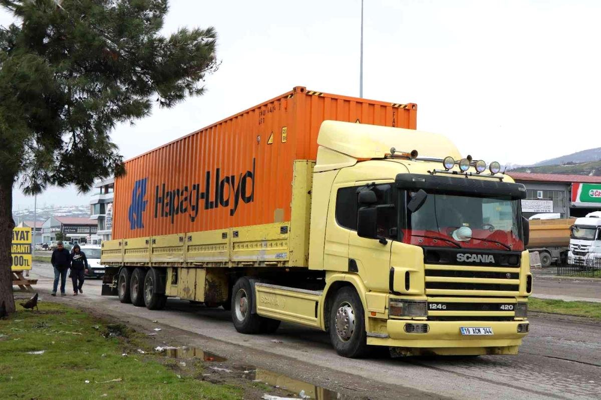 Samsun’da şüpheli konteyner nakliyatı