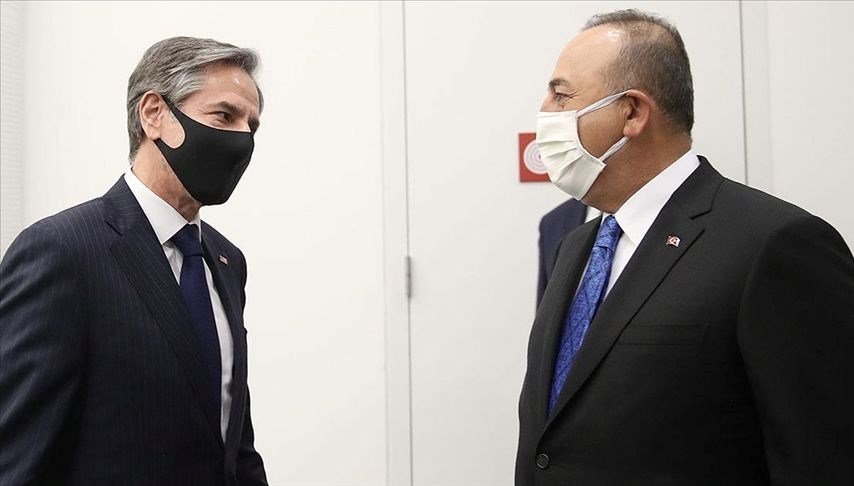 SON DAKİKA HABERİ: Dışişleri Bakanı Çavuşoğlu, ABD’li mevkidaşı Blinken ile görüştü