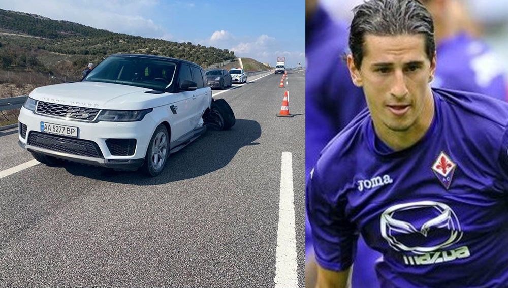 Ukraynalı eski milli futbolcu savaştan kaçarken Manisa’da kaza yaptı: 2’si çocuk 4 kişi yaralandı