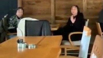 Üsküdar’da kafede ‘fazla yakınlaşmayın’ tartışması