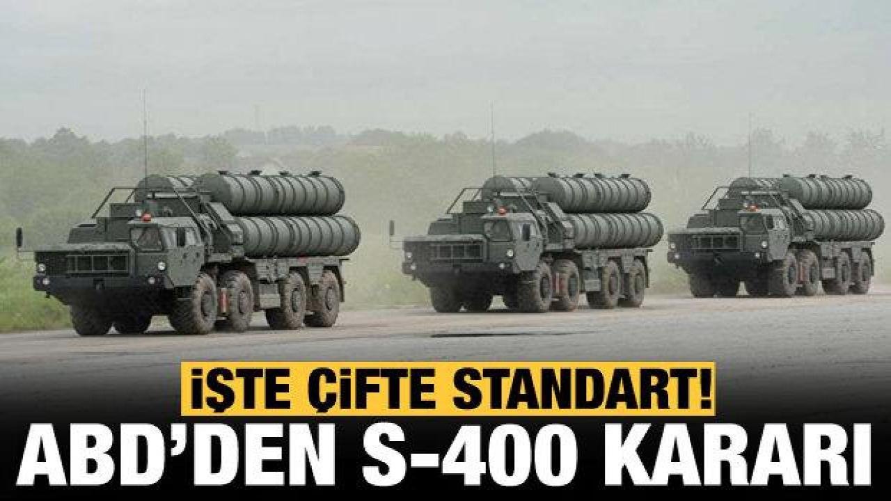 ABD’nin S-400 iki yüzlülüğü: Hindistan CAATSA’ya takılmadı