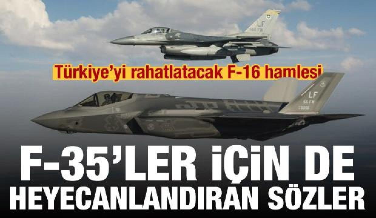 F-35’ler için kapıyı açık bıraktı: F-16’lar Türkiye’yi rahatlatacak