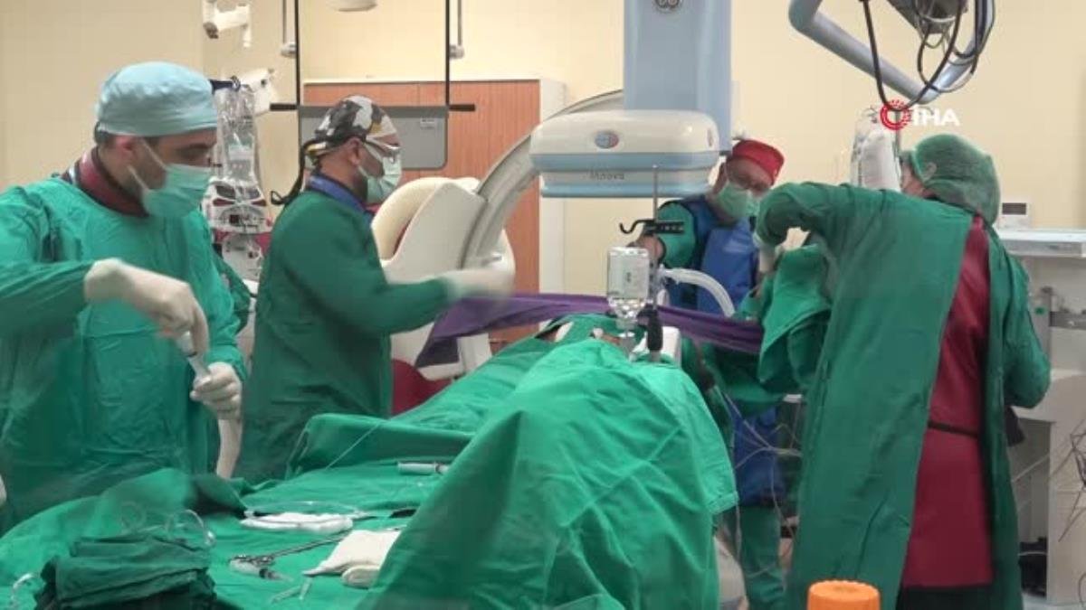 Gürcistan’da ölümü beklenen hasta Samsun’da sağlığına kavuştu