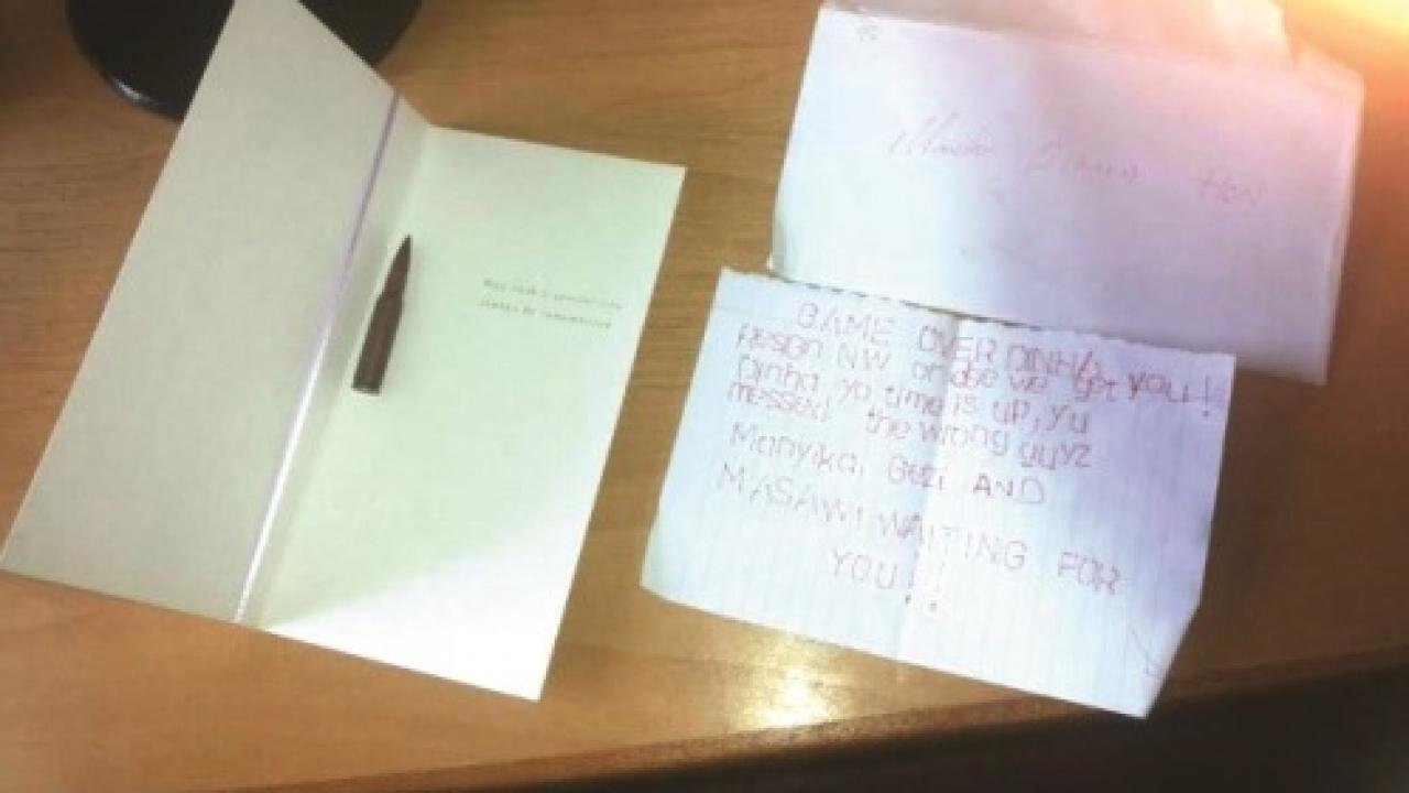 İsrail Başbakanı’na içinde “mermi kovanlı” tehdit mektubu