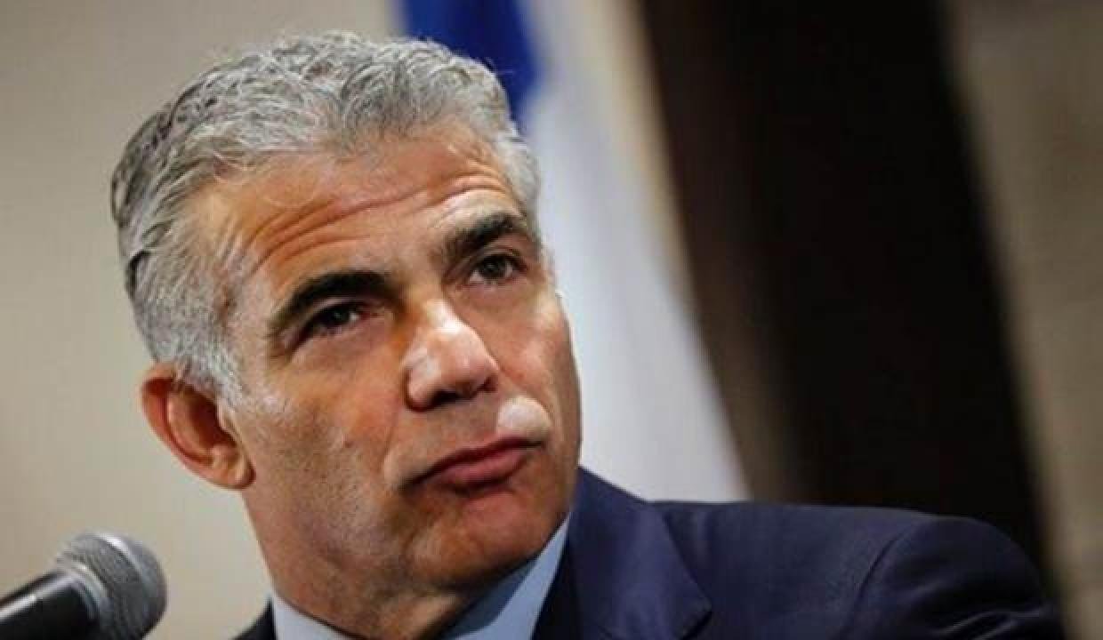 İsrailli bakan Yair Lapid’in “kışkırtıcı” açıklamalarına Filistin’den tepki