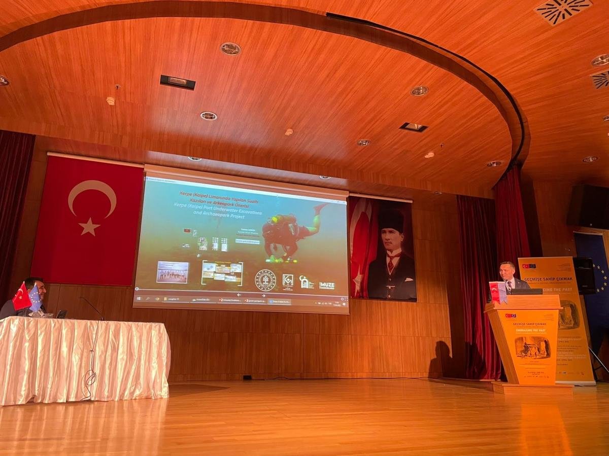 Kerpe Sualtı Hafriyatları Akademi Dünyasına Tanıtıldı