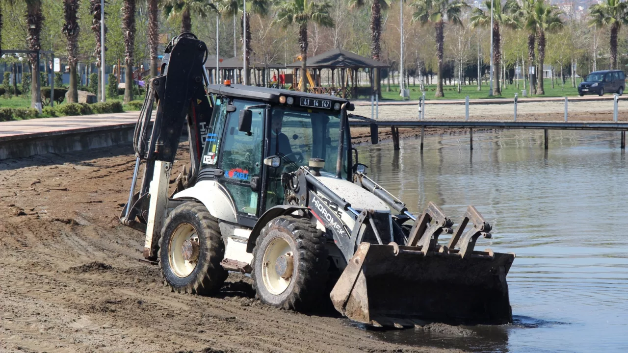 Kokuyu alan sahili terk etti