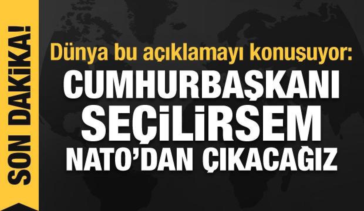 Marine Le Pen: Cumhurbaşkanı seçilirsem NATO’nun askeri kanadından çıkacağız