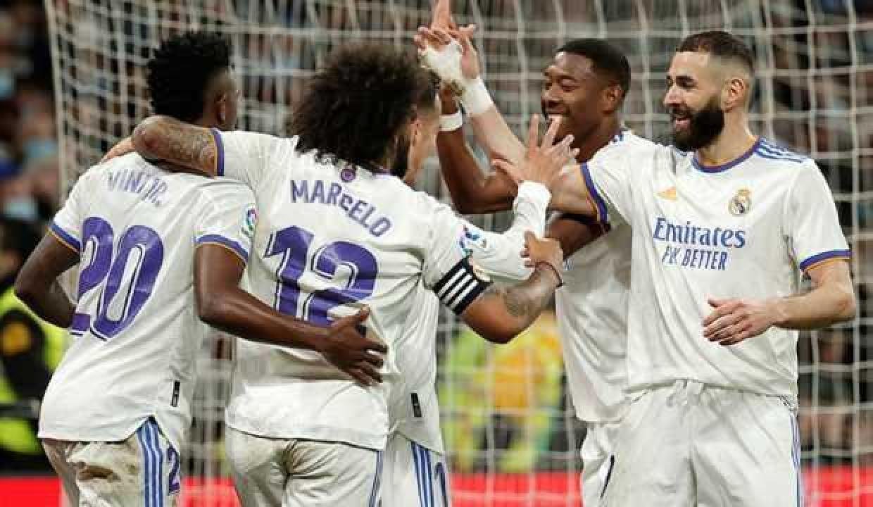 Real Madrid şampiyonluk yolunda ilerliyor