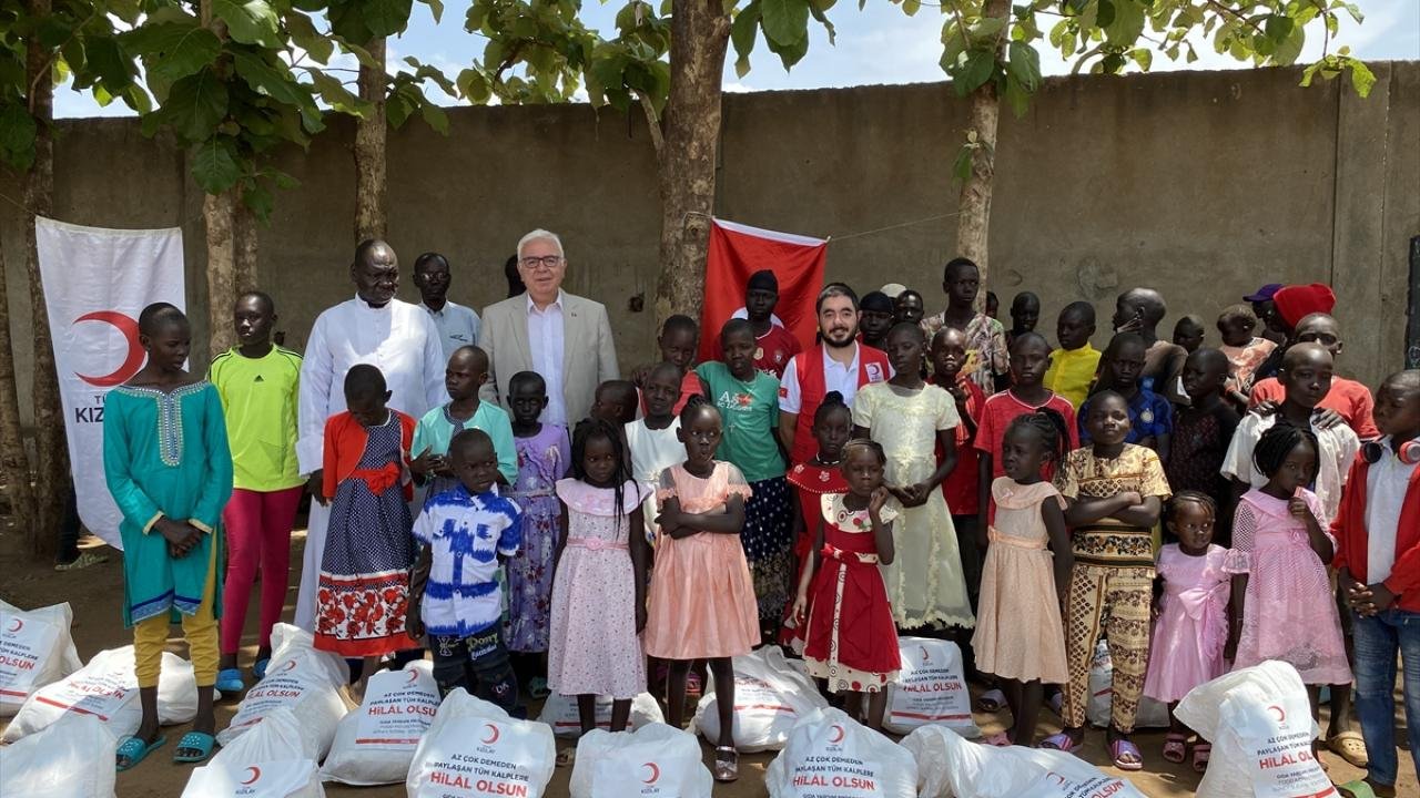 Türk Kızılay, Güney Sudan’da 870 aileye gıda yardımı ulaştırdı