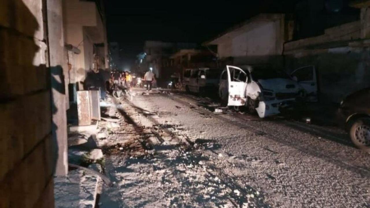 YPG/PKK’nın saldırısında 3’ü Sivil Savunma görevlisi 4 yaralı