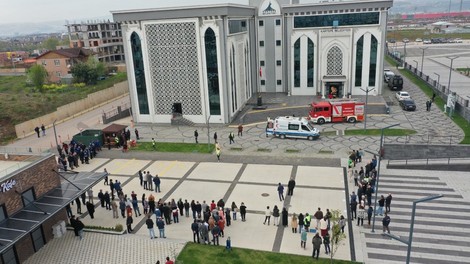 KARTEPE’DE GERÇEĞİ ARATMAYAN TATBİKAT
